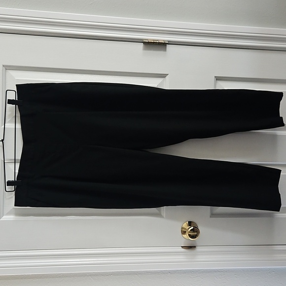 NWOT Loft Pleated Pull On Slim Pants In Brushed Flannel - Picture 1 of 8